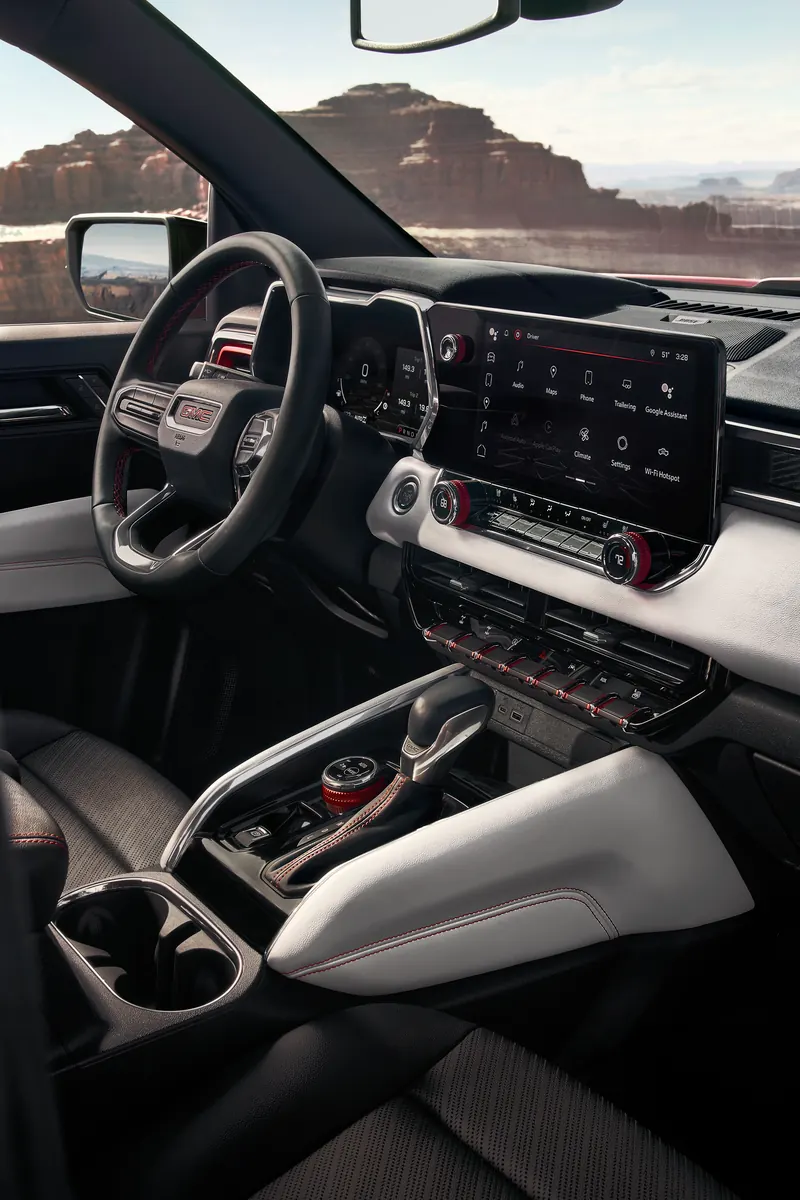 2026 GMC Canyon infotainment system at Bacon Auto Country Inc. in Jacksonville TX